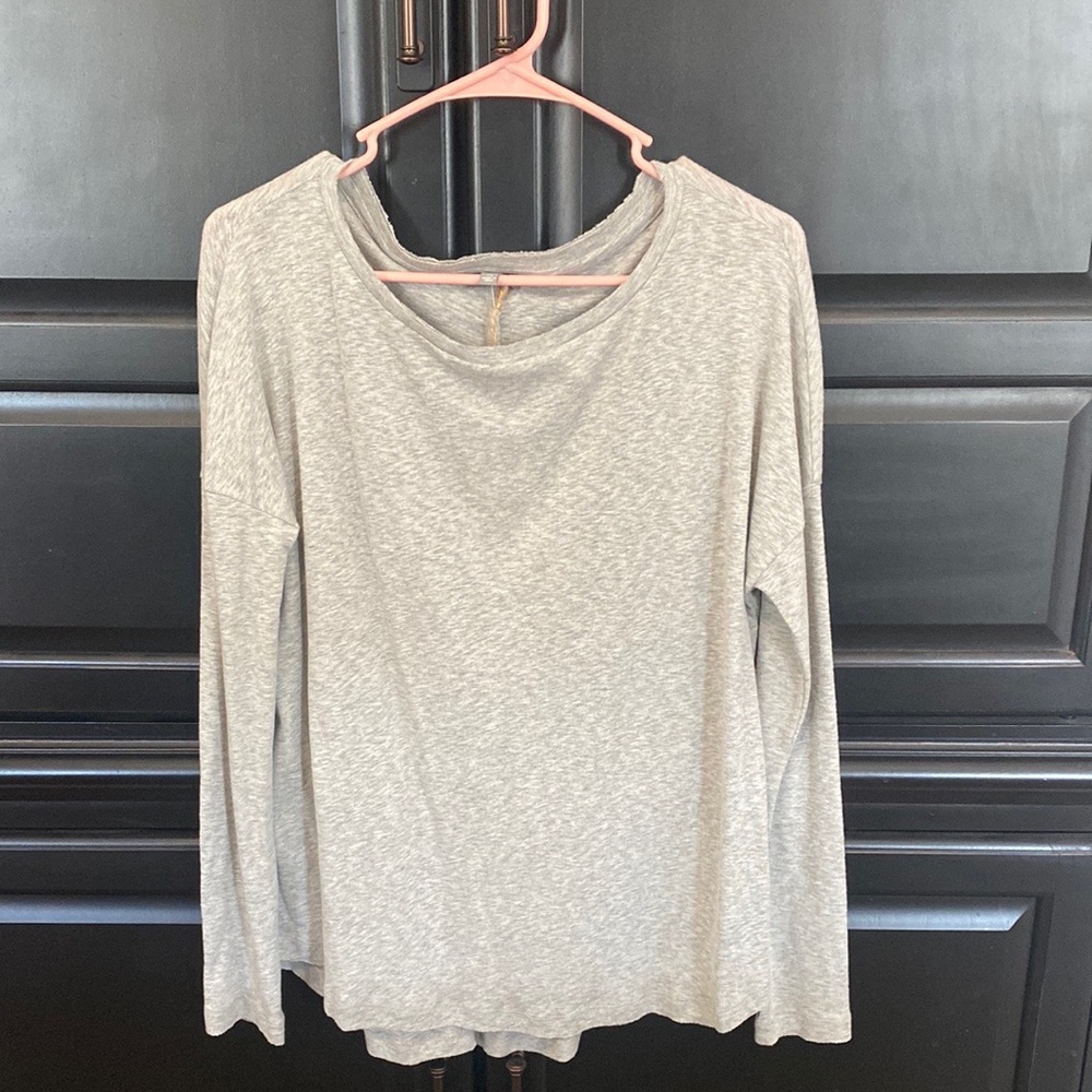 Gray Long Sleeve Tunic